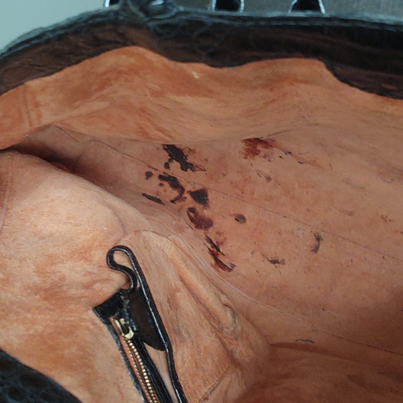 Nancy Gonzalez Black Croc Large Tote - Picture 12 of 13